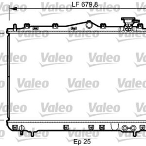 RADYATÖR HYUNDAI SONATA 93 98 - VALEO
