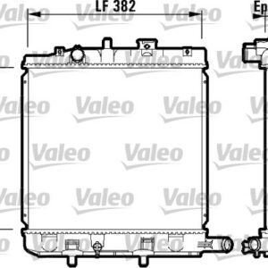 RADYATÖR MAZDA DEMIO 1.3 i - VALEO