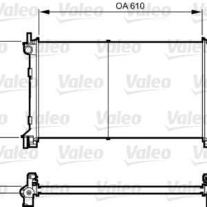 RADYATÖR FORD FOCUS 1.8 TD 2.0 MANUEL - VALEO