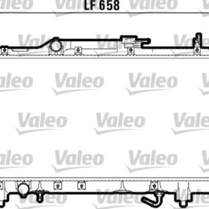 RADYATÖR TOYOTA AVENSIS 1.8 i. 1.8 i 16V 97 00 - VALEO