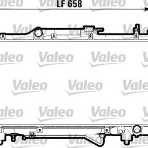 RADYATÖR TOYOTA AVENSIS 2.0 i 16V 97 00 - VALEO