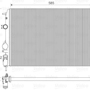 RADYATÖR RENAULT MEGANE - VALEO