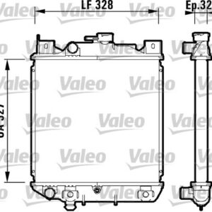 RADYATÖR SUZUKI SWİFT 92 AUT - VALEO