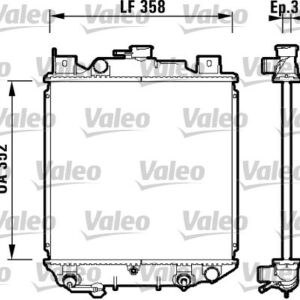RADYATÖR SUZUKI SWIFT - VALEO
