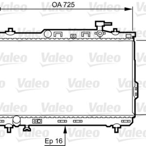 RADYATÖR HYUNDAI SANTA FE - VALEO