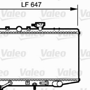 RADYATÖR KIA RİO - VALEO