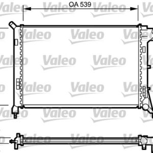 RADYATÖR MINI ONE/COOPER 1.6i16V 09/01 - VALEO