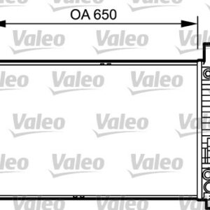 RADYATÖR MERCEDES A CLASS 169 2004 - VALEO