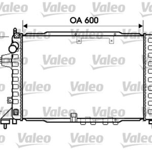 RADYATÖR OPEL ASTRA H 1.7 CDTI. 2.0 DTI AC- 04 - VALEO