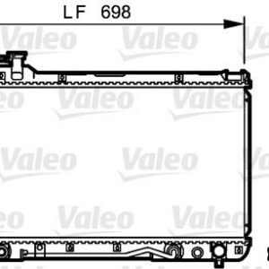RADYATÖR TOYOTA RAV4 94 00 2.0 - VALEO