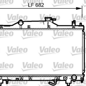 RADYATÖR TOYOTA AVENSIS 2000 2003 - VALEO