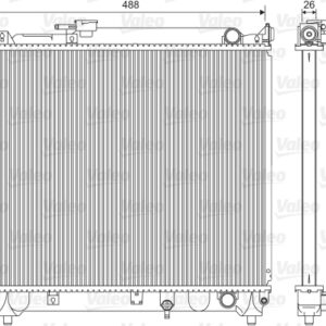 RADYATÖR SUZUKI VITARA 91 - VALEO
