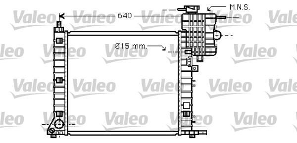 RADYATÖR MERCEDES V200 97 03 - VALEO