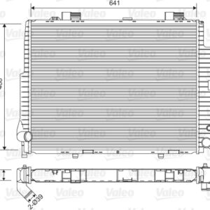 RADYATÖR MERCEDES - VALEO