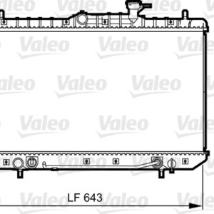 RADYATÖR HYUNDAI ACCENT 2003 2004 - VALEO