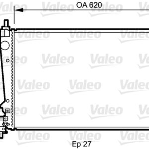 RADYATÖR FIAT PUNTO III 2005 - VALEO