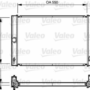 RADYATÖR TOYOTA Auris 10/06- - VALEO