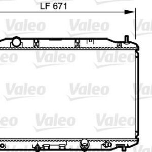 RADYATÖR HONDA Civic FK/FD 01/06- - VALEO