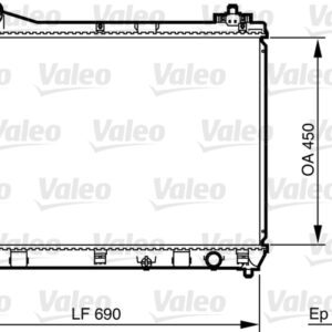 RADYATÖR SUZUKI GRAND VITARA - VALEO