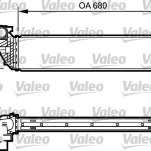 TURBO RADYATÖRÜ RENAULT LAGUNA - VALEO