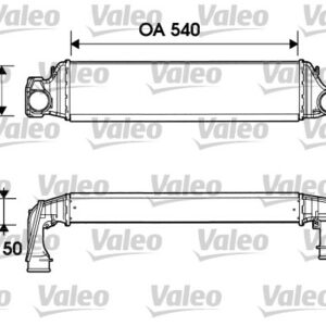 TURBO RADYATORU BMW E46 M47 M57 99 03 - VALEO