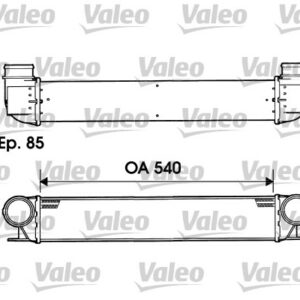 TURBO RATURBO RADYATORU BMW E39 M47 M57 - VALEO