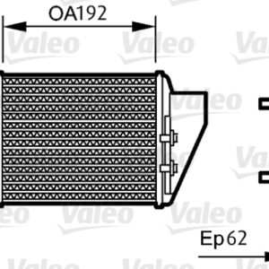 TURBO RADYATÖRÜ AUDI A4 94 2000 - VALEO