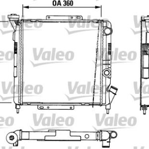 RADYATÖR R9/11 - VALEO