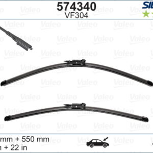 SILECEK SUPURGESI TAKIMI 550mm / 550mm MERCEDES W205 S205 R171 R172 - VALEO