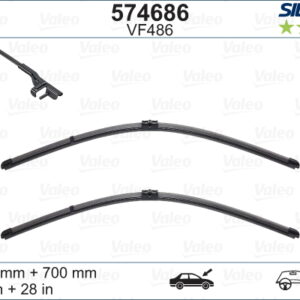 Valeo Silencio X-TRM Flat Blade VM486 X2 750 700 mm RENAULT ESPACE 4 - VALEO