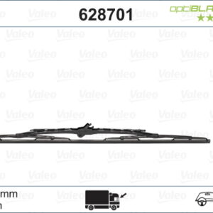 Valeo OptiBlade X1 700 mm SU FISKİYELİ MERCEDES-BENZ ACTROS MP4 Euro 5 / Euro 6 10/11 . AN - VALEO