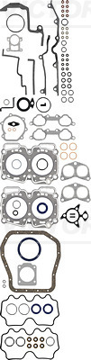 FULL GASKET SET. ENGINE - V.REINZ