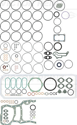 GASKET SET. CRANK CASE - V.REINZ