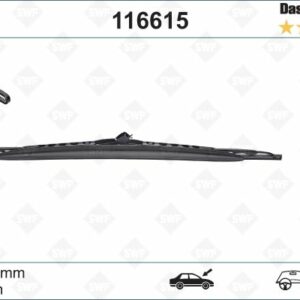 SİLECEK SWF 60cm x1 SPOİLERLİ XANTIA-LGN BMW E38 - VALEO