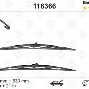 SİLECEK SWF 70 65cm SPOİLERLİ NEW BEETLE-PASSAT 09/96-05/02 SUPERB AUDI TT - VALEO