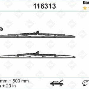 SİLECEK SWF 53 50 X2 ST YT BMW E36 VOLVO S40 95-04 A4 MONDEO 93-00 SAAB 9.3 900 - VALEO