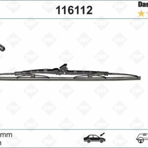 SİLECEK SWF 50cm x1 XSARA-JUMPY-MONDEO-P 306 PRIMERA ALMERA CARISMA ACCENT - VALEO