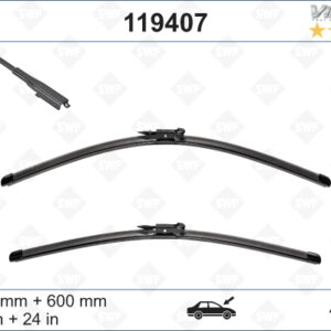 SILECEK SUPURGESI TAKIMI 650mm / 600mm MERCEDES SPRINTER B906 . VW CRAFTER 30-35-50 SWF - VALEO