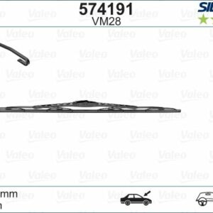 SİLECEK 52.5 cm x1 VM28 PASSAT V-AUDI A4 - VALEO