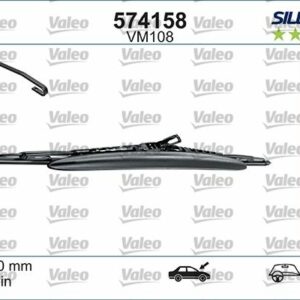 x SİLECEK SILENCIO SPOİLERLİ 60cm x1 VM108 LGN-P406-S80 - VALEO