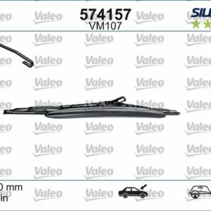 x SİLECEK SILENCIO SPOİLERLİ 55 CM X1 VM107 ALFA 147 BMW E36 SWF 116606 - VALEO