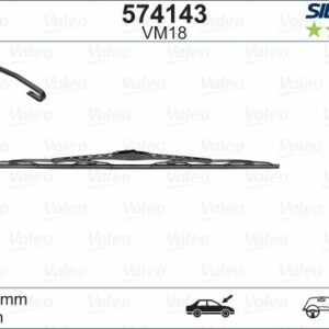 SİLECEK SILENCIO 60 CM X1 VM18 RENAULT TOYOTA VOLVO SUBARU PEJO VW OPEL BMW KIA FIAT SWF 116148 - VALEO