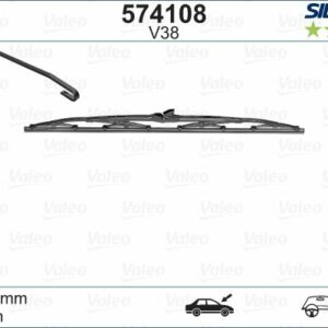 SILECEK SUPURGESI ARKA KANCALI 380mm MERCEDES W414 W463 - VALEO