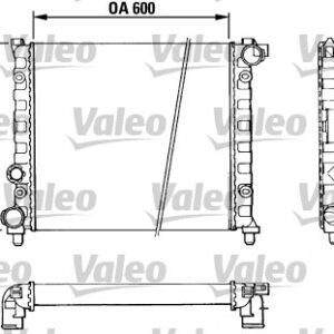 RADYATÖR SEAT IBIZA 1.2-1.2i-1.5-1.5İ KAT 85-93 34x322x600 - VALEO