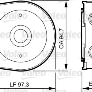 YAĞ SOĞUTUCUSU C5 01-04 1.8 16V EW7J4 - VALEO