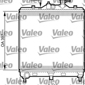 RADYATÖR KIA PICANTO 1.1 04 OTOM.ŞANZ. KLİMASIZ 355x397x19 - VALEO