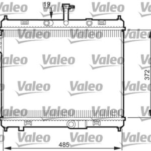 RADYATÖR GETZ 1.5 CRDİ 05 AC KLİMASIZ MEK 372x485x19 - VALEO