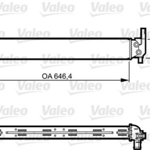 TURBO RADYATÖRÜ INTERCOOLER POLO 1.2 TSİ 11/09 - VALEO