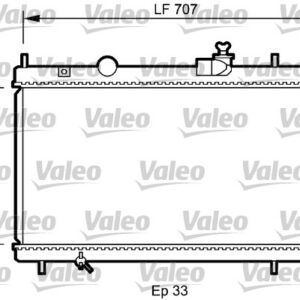 RADYATÖR PEJO C5 3.0 01-04 C8 3.0 02 607 3.0 00 807 3.0 02 - VALEO