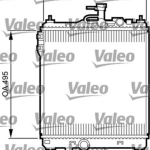 RADYATÖR GETZ 1.5 CRDI 03 MEK KLİMASIZ 495x370 - VALEO